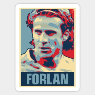 Forlan Sticker